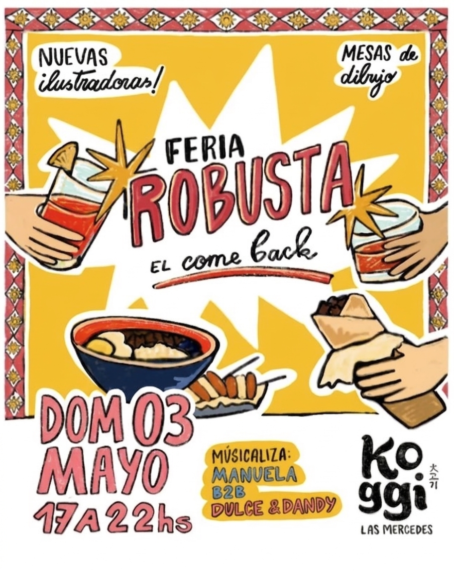 ¡COMEBACK de Feria Robusta en #KoggiLasMercedes!