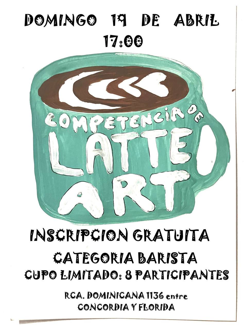 Competencia de Latte Art